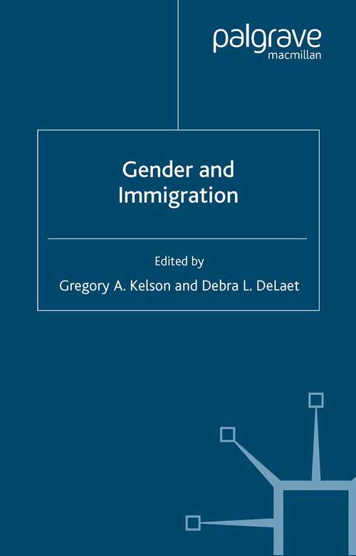 Book cover of Gender and Immigration (1999)