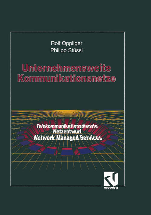 Book cover of Unternehmensweite Kommunikationsnetze (1994)