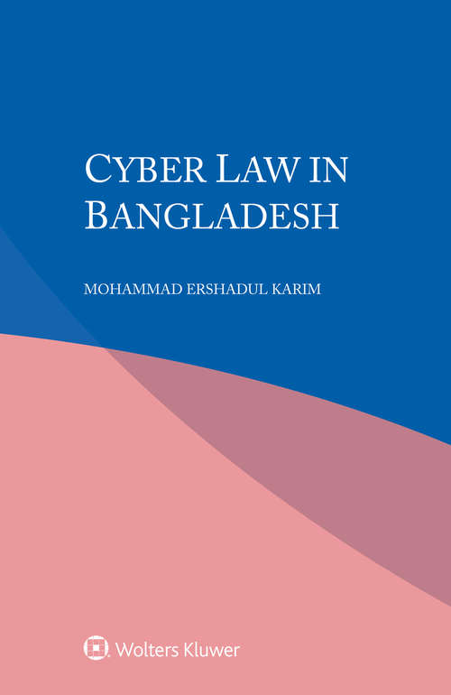 Book cover of Cyber law in Bangladesh