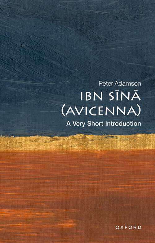 Book cover of Ibn Sīnā (Very Short Introductions)