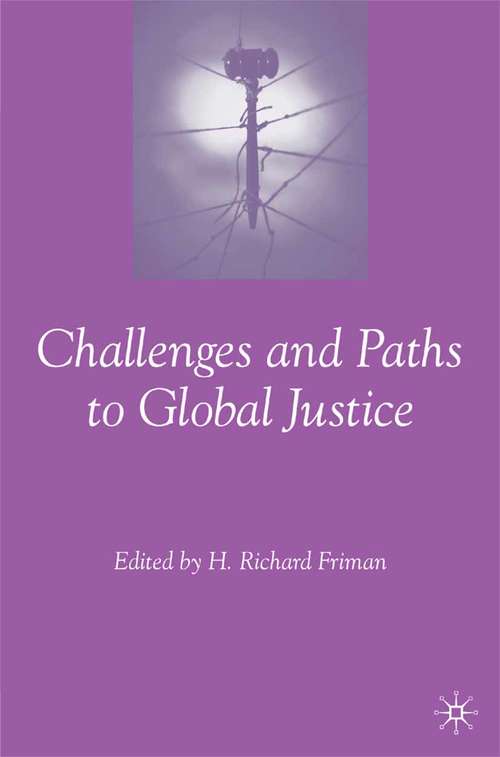 Book cover of Challenges and Paths to Global Justice (2007)