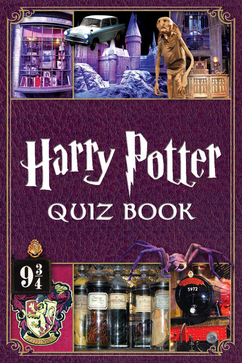 Book cover of Harry Potter Quiz Book
