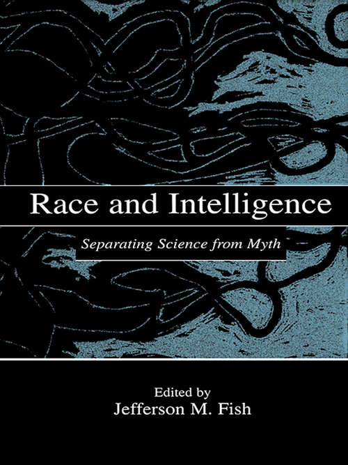 Book cover of Race and Intelligence: Separating Science From Myth