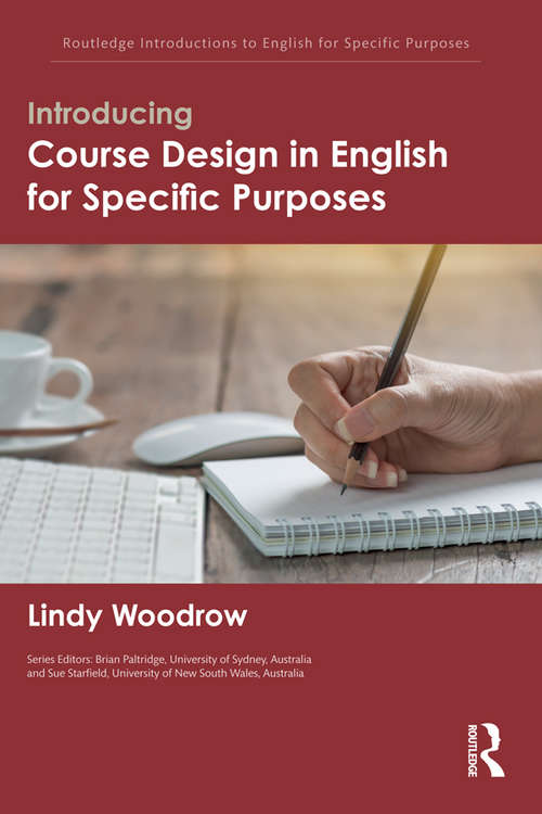 Book cover of Introducing Course Design in English for Specific Purposes (Routledge Introductions to English for Specific Purposes)