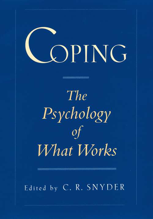 Book cover of Coping: The Psychology of What Works