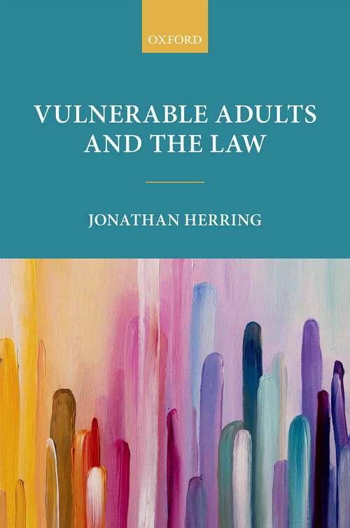Book cover of Vulnerable Adults and the Law