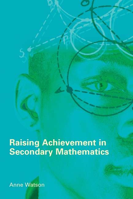 Book cover of Raising Achievement in Secondary Mathematics (UK Higher Education OUP  Humanities & Social Sciences Education OUP)
