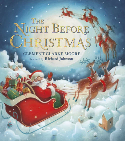 Book cover of The Night Before Christmas: A Light-up Book (¡Arriba la Lectura! Read Aloud Module 10)