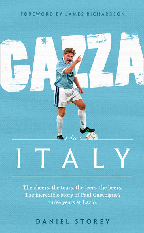 Book cover of Gazza in Italy (ePub edition)