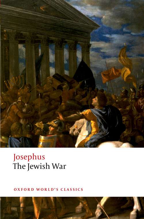 Book cover of The Jewish War (Oxford World's Classics)