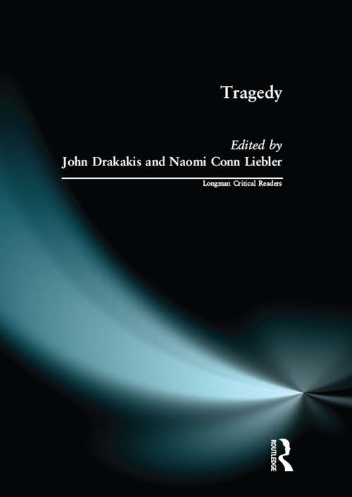 Book cover of Tragedy (Longman Critical Readers)