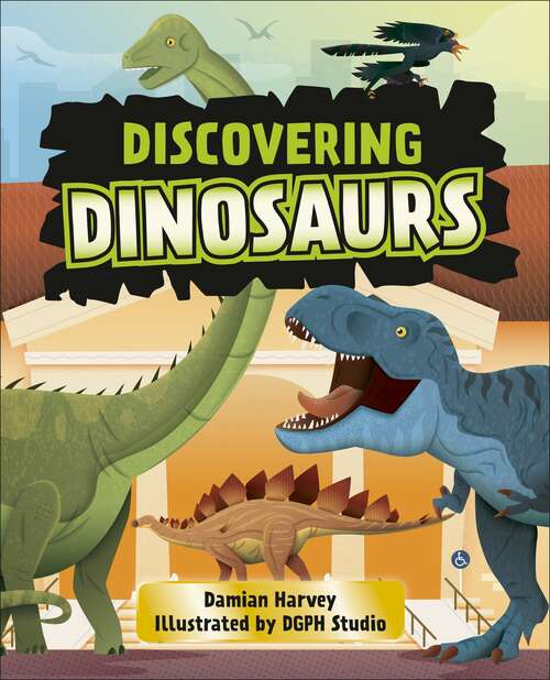 Book cover of Reading Planet KS2: Discovering Dinosaurs - Venus/Brown (Rising Stars Reading Planet)