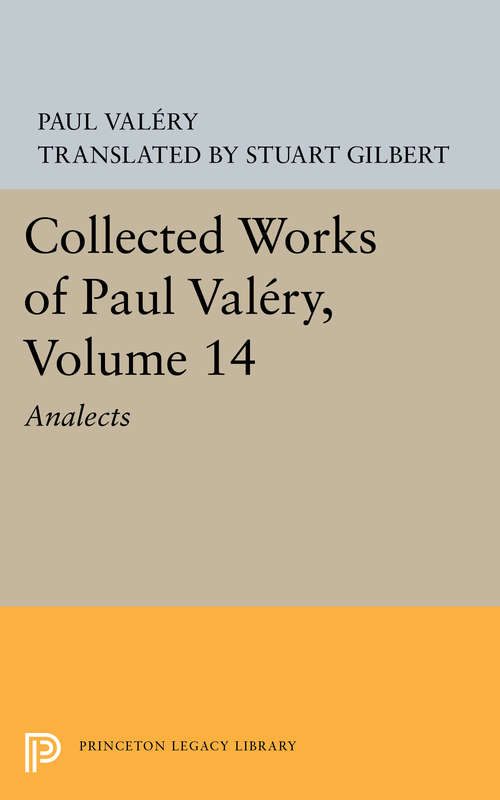 Book cover of Collected Works of Paul Valery, Volume 14: Analects (PDF)