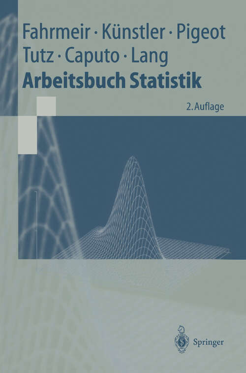 Book cover of Arbeitsbuch Statistik (2. Aufl. 2001) (Springer-Lehrbuch)