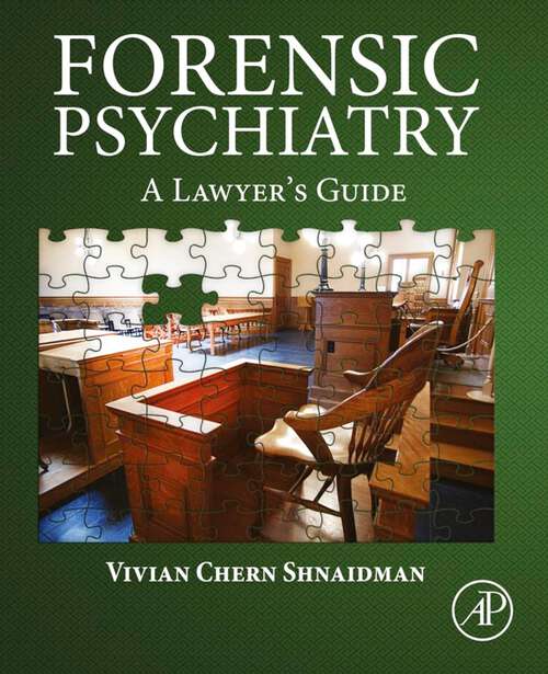 Book cover of Forensic Psychiatry: A Lawyer’s Guide