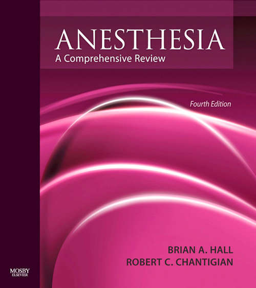 Book cover of Anesthesia: A Comprehensive Review: A Comprehensive Review